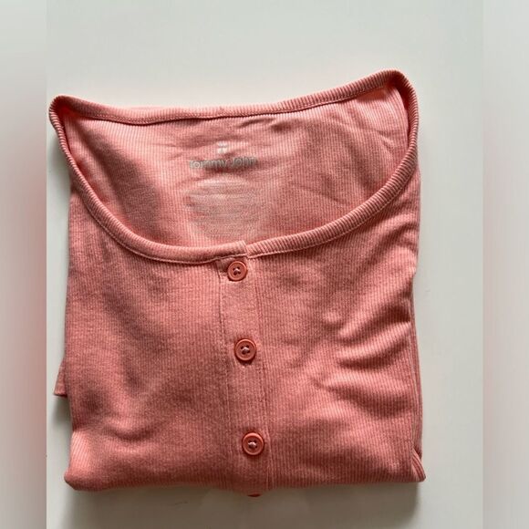 Tommy John Lounge Downtime Henley Shirt Dress Soft - Picture 6 of 11